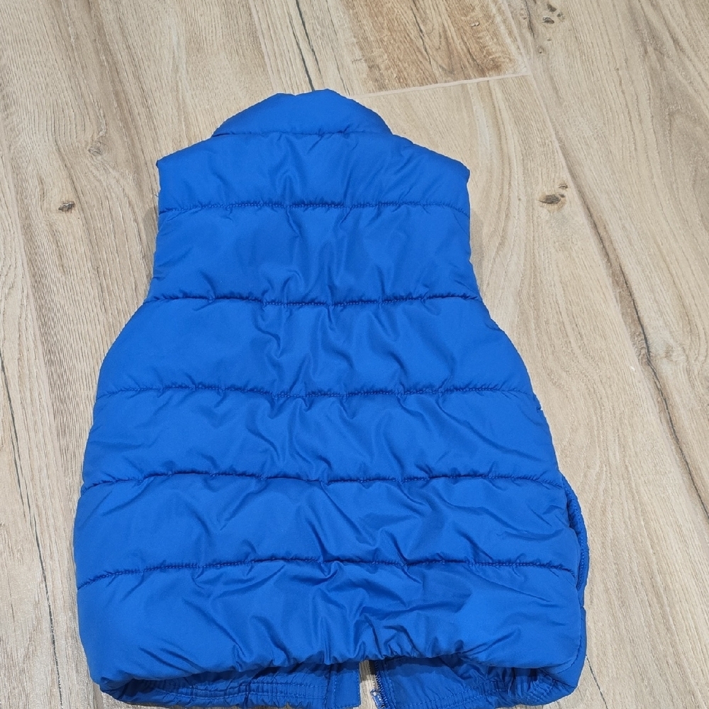 Puma Kids Vibrant Blue Puffer Vest - Picture 5 of 6